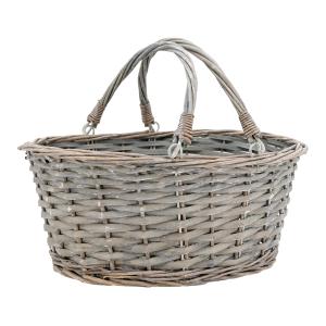 Photo PAM4450 : Panier en éclisse grise