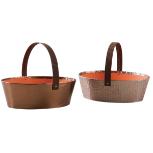 Photo PAM4800 : Oval cardboard baskets