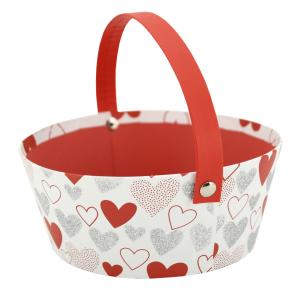 Photo PAM4890 : Panier en carton Coeur