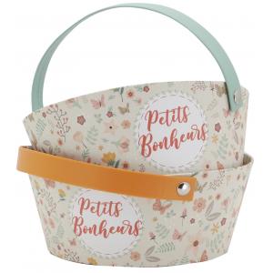 Photo PAM5030 : Cardboard basket with removable handle