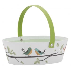 Photo PAM5040 : Cardboard basket with birds