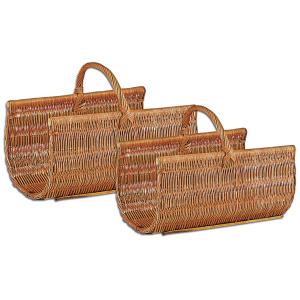 Photo PBU108S : Buff willow log baskets