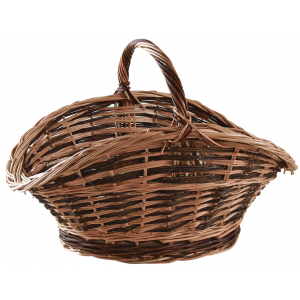 Photo PBU2420 : Unpeeled buff willow log basket