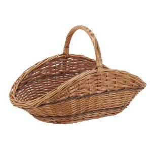 Photo PBU2530 : Panier à bûches en osier buff