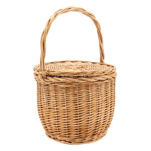 Photo PCO1310 : Willow basket with lid 