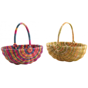 Photo PEN1680 : Stained rattan children basket