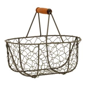Photo PEN1760 : Aged wire basket