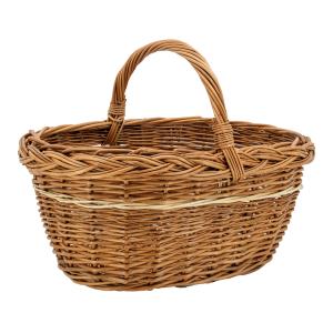 Photo PMA2220 : Panier à provisions en osier