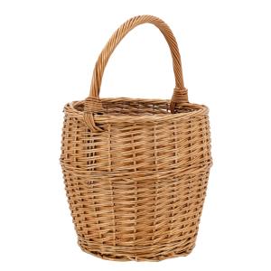 Photo PMA4950 : Panier rond en osier buff