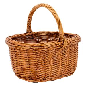 Photo PMA4960 : Panier rectangulaire en osier buff