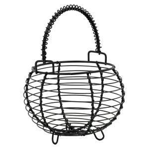 Photo PME1260 : Panier en métal noir