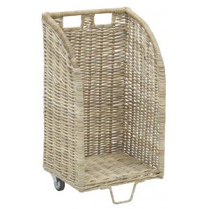 Photo PRO1911 : Pulut rattan log trolley 