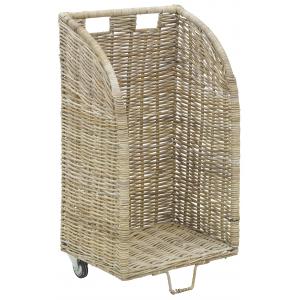 Photo PRO1912 : Pulut rattan log trolley