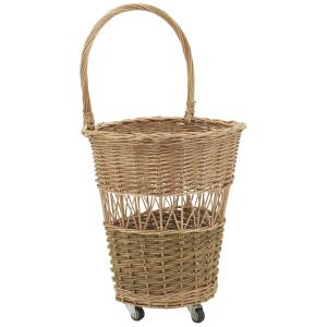Photo PRO2060 : Buff willow trolley basket