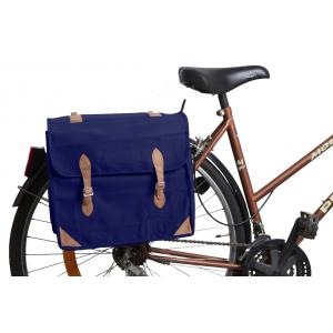 Photo PVE1181 : Blue double cotton saddle bag for bike