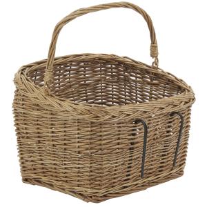 Photo PVE1220 : Bicycle basket in buff willow