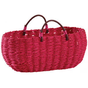 Photo SCF1140 : Panier oval fuchsia