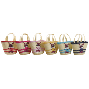 Photo SEN1310 : Children's synthetic straw bag