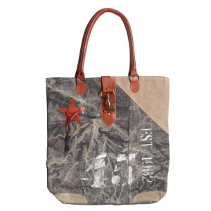 Photo SFA2460C-2 : Sac en coton recyclé Vintage