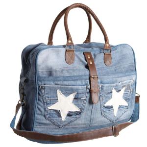 Photo SFA2600C : Denim handbag