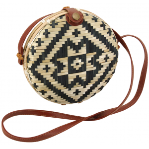 Photo SFA3440C : Bamboo round bag