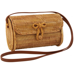 Photo SFA3510C : Natural rattan bag