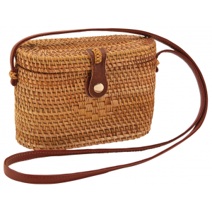 Photo SFA3530C : Natural rattan bag