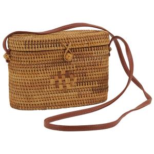 Photo SFA3530C : Natural rattan bag