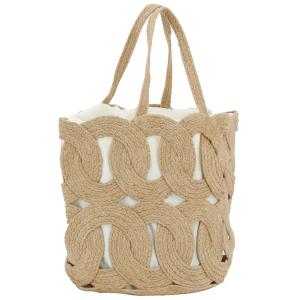 Photo SFA4010C : Sac en jute doublé coton