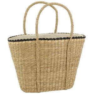 Photo SFA4510C : Sac en jonc de mer et coton