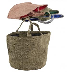 Photo SMA3700 : Sac en jute coloré et naturel