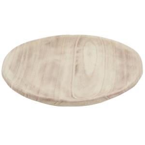 Photo TAS1220 : Paulownia wood plate