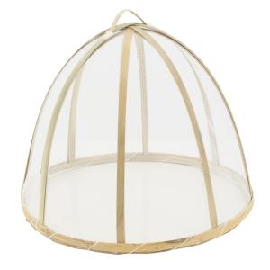 Photo TCL1420 : Round bamboo food cover