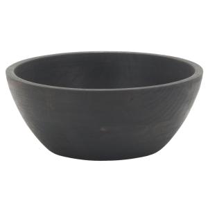 Photo TCO1070 : Black acacia wood salad bowl