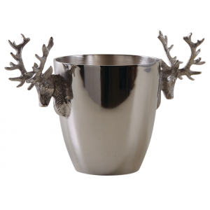 Photo TDI2410 : Aluminium champagne bucket with deers design