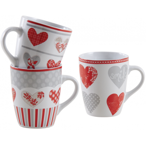 Photo TDI2460V : Stoneware mug Heart