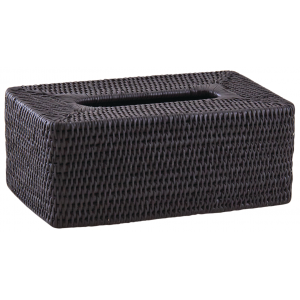 Photo TDI2540 : Rattan rectangular tissue box