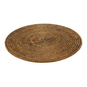Photo TDP1282 : Dessous de plat en rotin antique