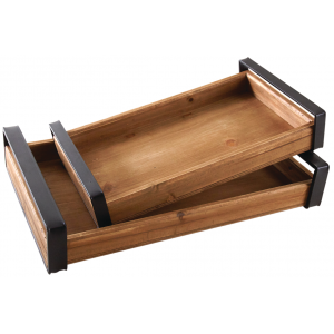 Photo TPL332S : Wooden trays