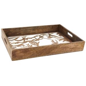 Photo TPL3360 : Mango carved tray Deer