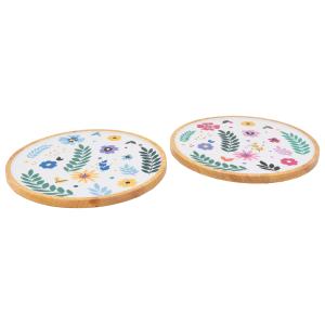 Photo TPL3860 : Round trays in mango
