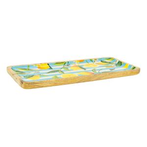 Photo TPL3900 : Mango wood and resin tray