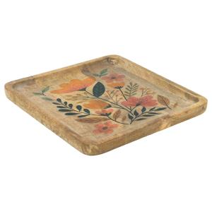 Photo TPL3980 : Plateau en manguier et résine