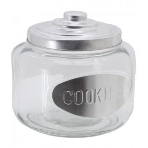 Photo TPO1091V : Glass biscuit jar