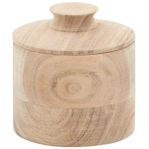 Photo TPO1400 : Acacia wood salt box