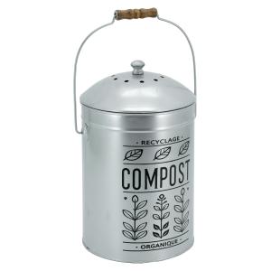 Photo TPO1440 : Pot à compost en métal