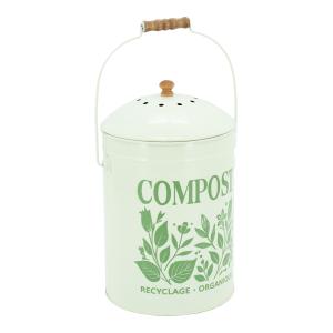 Photo TPO1450 : Pot à compost en métal