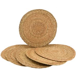 Photo TST190S : Round rush placemats
