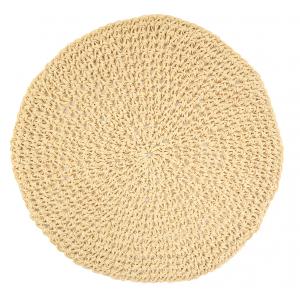 Photo TST195S : Round paper rope placemats