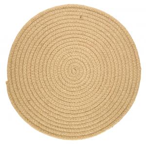 Photo TST196S : Set de table ronds en jute naturelle